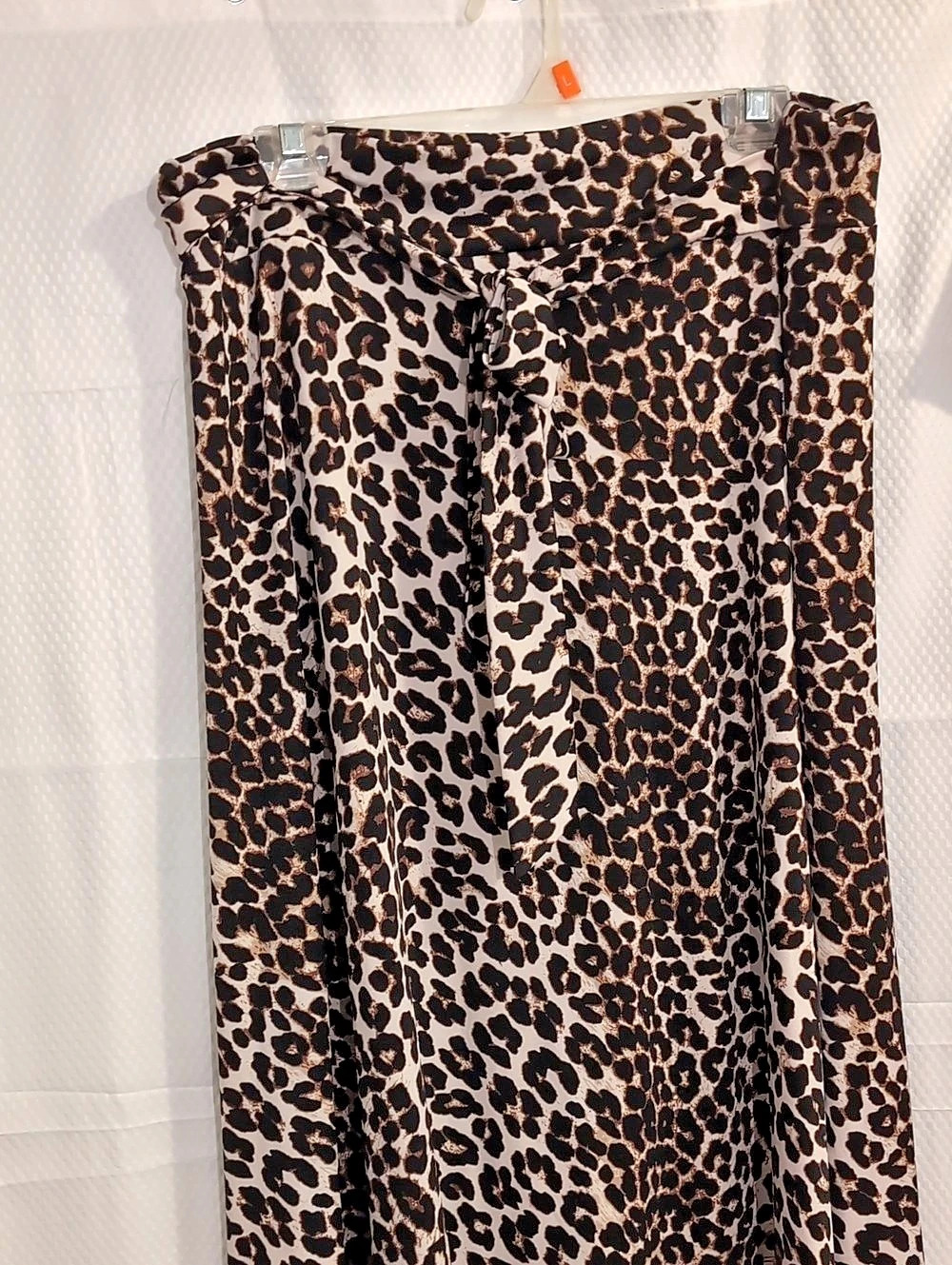 Leopard Print Midi Skirt. Never Worn.